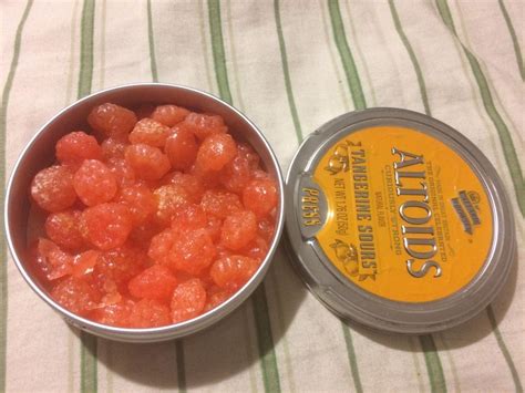 Altoids Sours Candy Sour Curiously Strong Tangerine Discontinued With