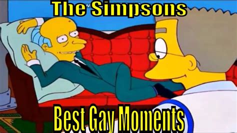 Smithers Gay Burns Best Of The Simpsons Youtube