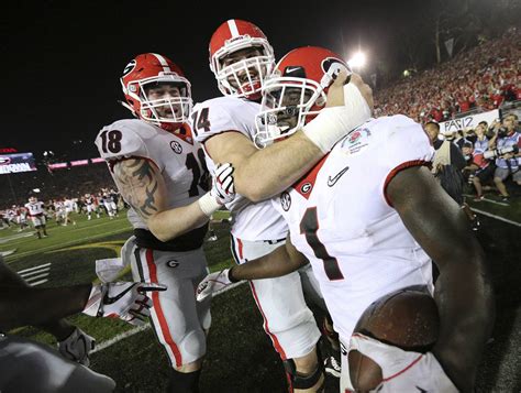 Georgia Beats Oklahoma To Win Rose Bowl In Double Overtime Thriller