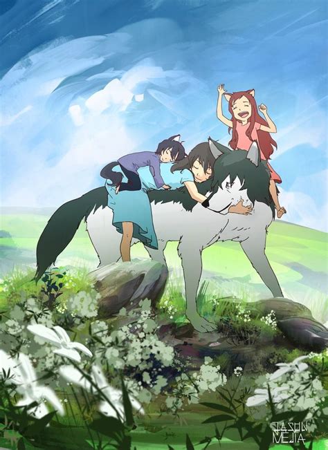 Wolf Children Wolf Children Ame And Yuki Wolf Children Ame Wolf