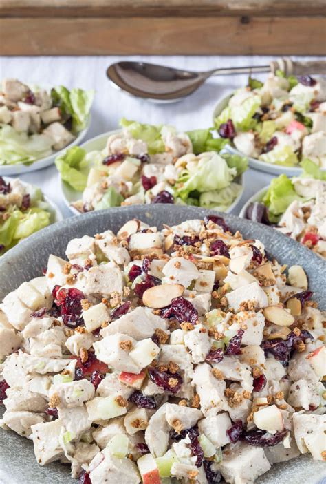 The Most Satisfying Chicken Salad With Grapes And Almonds The Best