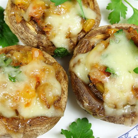 Recette Champignons farcis au four