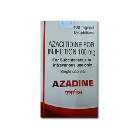 Allopathic Azacitidine Mg Injection Anti Cancer Injections Mg Vial At Rs Vial In