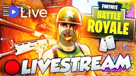 Fortnite Battle Royale Live Stream Ps4 Solo Must Watch Live Stream