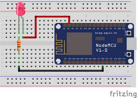 Nodemcu Esp8266 Pinout Using Arduino With Simple Led Blink Images