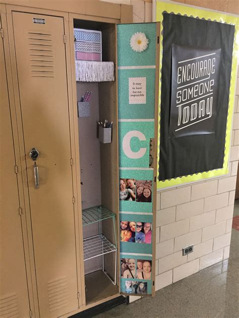 School locker idea, junior high, high school, teenage, DIY | High school lockers, School lockers ...