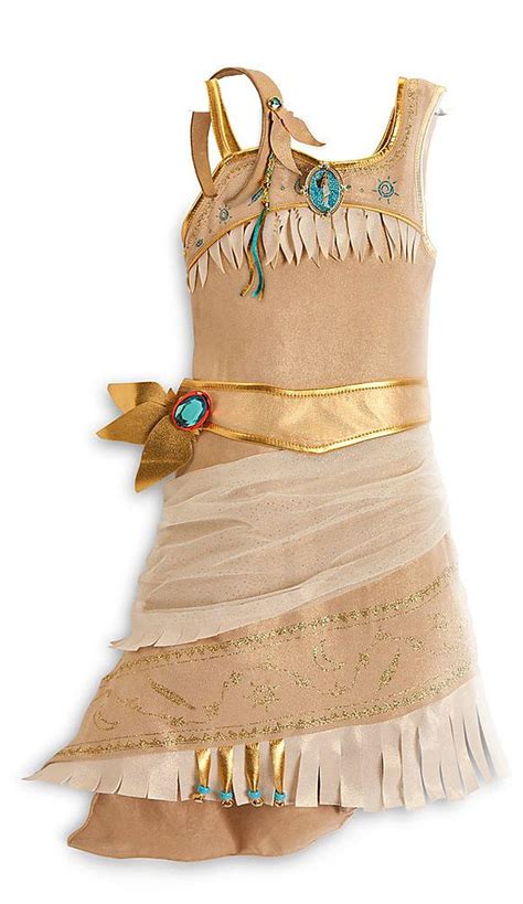 Disney Store Pocahontas Costume Size Xs 44t Indian Princess Halloween