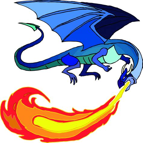 Simple Fire Breathing Dragon Drawing At Getdrawings Free Download