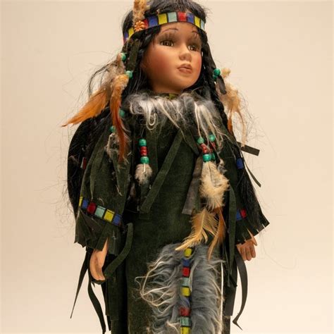 cathay collection toys cathay collection porcelain navajo native american woman doll poshmark