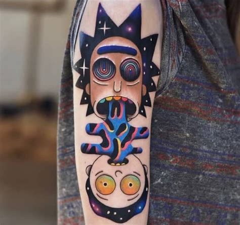 13 Of The Best Rick And Morty Tattoos The Xo Factor