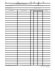 DA Form R Download Printable PDF Or Fill Online Shipment Unit Packing List And Load Diagram