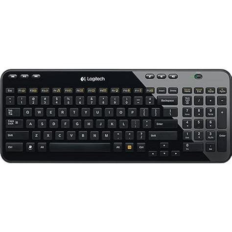 Used Logitech K360 Wireless Usb Desktop Keyboard — Compact Full