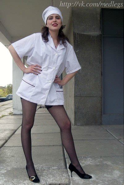 Медсестры в халатах на нижнее белье реальные 81 фото