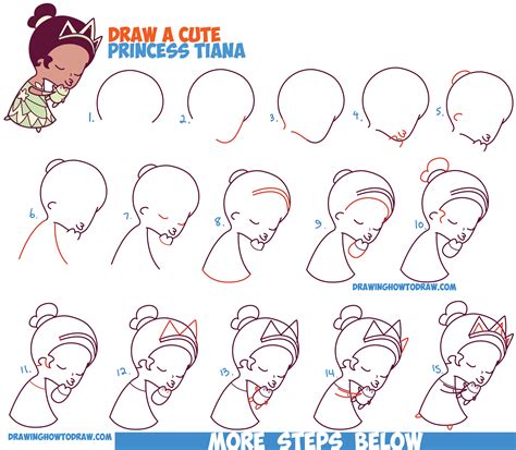 Disney Princess Drawing Step By Step - How To Draw Disney Princesses Together Step By Step - Drawing Art Ideas