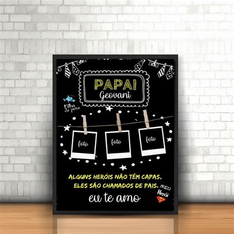 Chalkboard Dia Dos Pais Elo Produtos Especiais