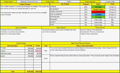 17 Awesome Weekly Status Report Template Excel 2020 In 2020 Project