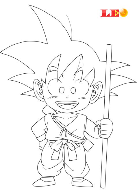 Chibi Kid Goku By Link Leob On Deviantart