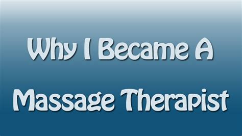 Why I Chose Massage As A Career Ellis Chiropractic Of Puyallup