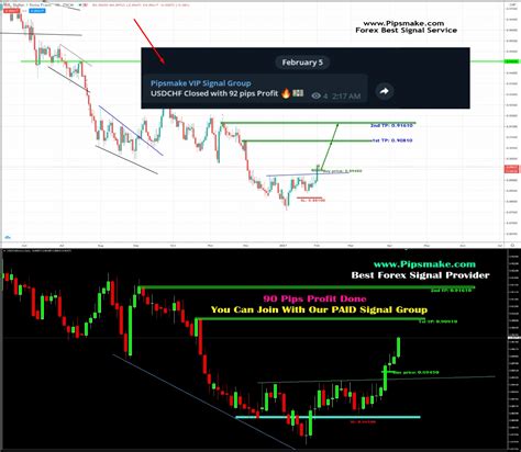 Forex Best Signal Service Usdchf Vip Signal Close With 92 Pips Profit
