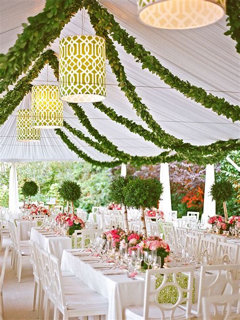 Decorate seating with tulle, balloons, and/or ribbon for an easy upgrade. The Prettiest Outdoor Wedding Tents We've Ever Seen