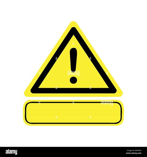 Safety Notice Stock Vector Images Alamy
