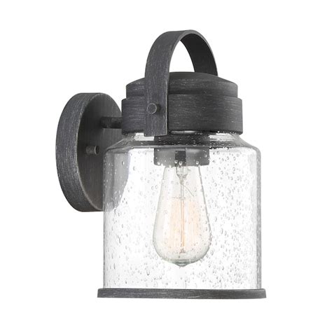 Designers Fountain Easton 1 Light 1075 In Weathered Pewter Outdoor