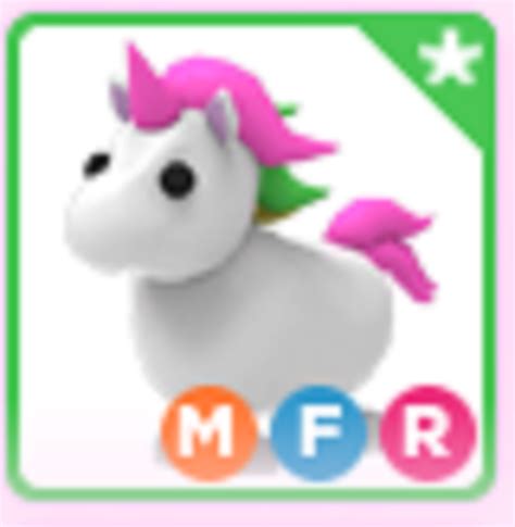 Roblox Adopt Me Mega Neon Unicorn Fly Ride Unicorn Mfr Price 2024