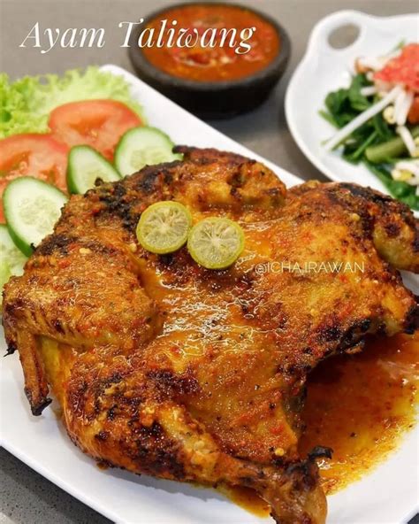 Ayam Taliwang Pedas Khas Lombok Ayam Bakar Dengan Bumbu Nusantara Kulinear