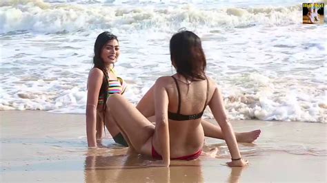 Desi Indian In Goa Beach Bikini Photoshoot Making Video Part Youtube