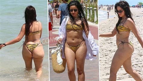 Camila Cabello In Spiaggia A Miami Basta Critiche Al Mio Fisico TristeMondo It