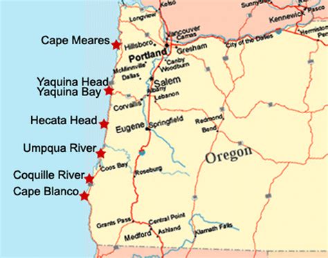 About The 11 Lighthouses Of The Oregon Coast Oregon Coast Visit