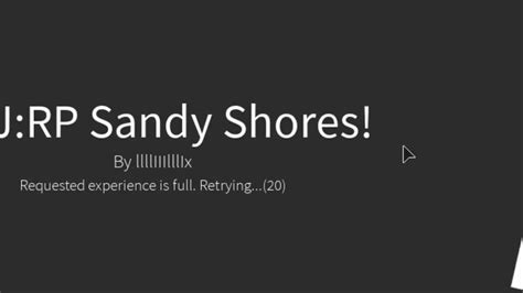 The Dojrp Sandy Shores Experience Youtube