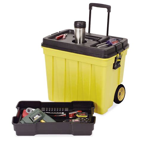 Contico Pw1921 Portable Tool Box Yellow 23x15 12x20