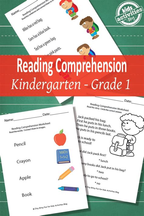 Visit the reading worksheet section on our in our reading comprehension worksheet section you find varying grade levels of reading worksheets that also come with multiple choice, free. BACK TO SCHOOL READING COMPREHENSION WORKSHEETS {FREE ...