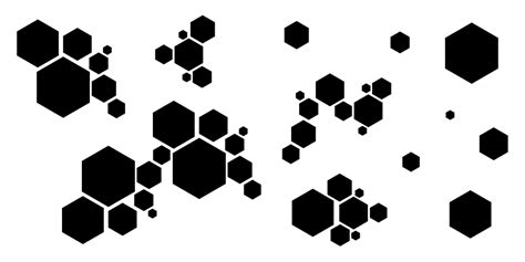 Hexagon Pattern Stencil