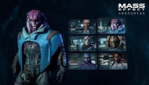 Mass Effect Andromeda Characters Official Gameplay Series Part 2 N4g