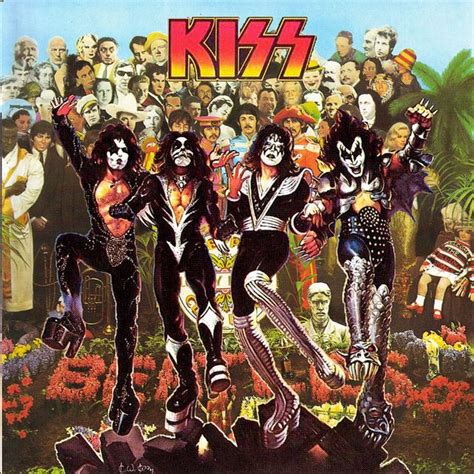 Beatleskiss Album Cover Mashup Kiss Album Covers Album Cover Art Kiss Artwork