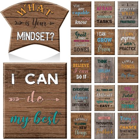 Buy Pieces Growth Mindset S For Bulletin Board Set Wall Decor Motivational Classroom