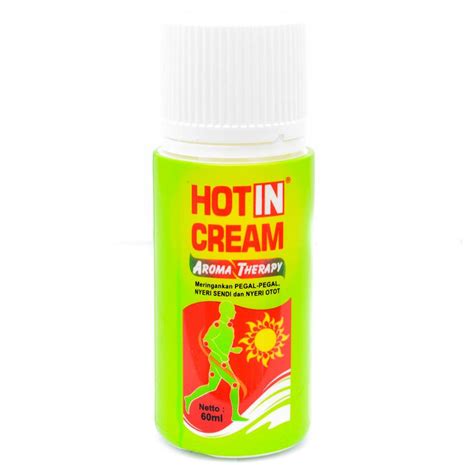 Jual Hot In Cream Aromatherapy 60ml Gogobli