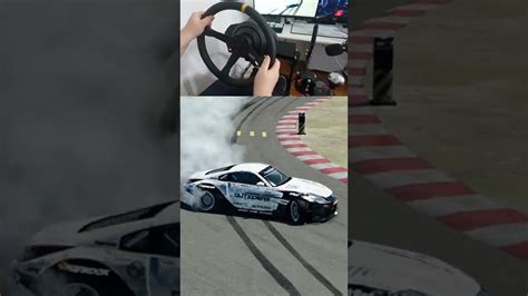 Drifting The Vdc Nissan Z On Vdc Tsukuba Assetto Corsa W Wheel