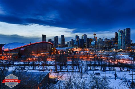 Calgary Alberta Canada Winter Skyline By Rob Moses Photo 63039397 500px