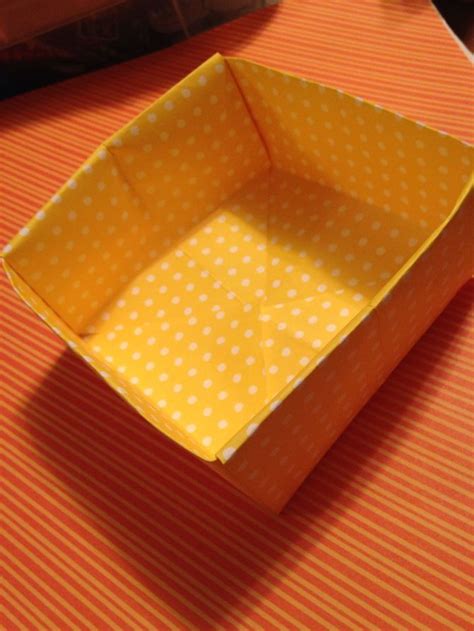 How To Fold A Paper Box 14 Steps With Pictures Wikihow Origami Box