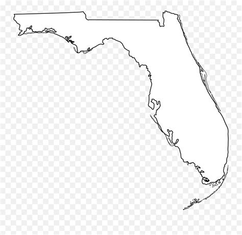 Free Florida State Outline Png Download Clip Art State Of Florida