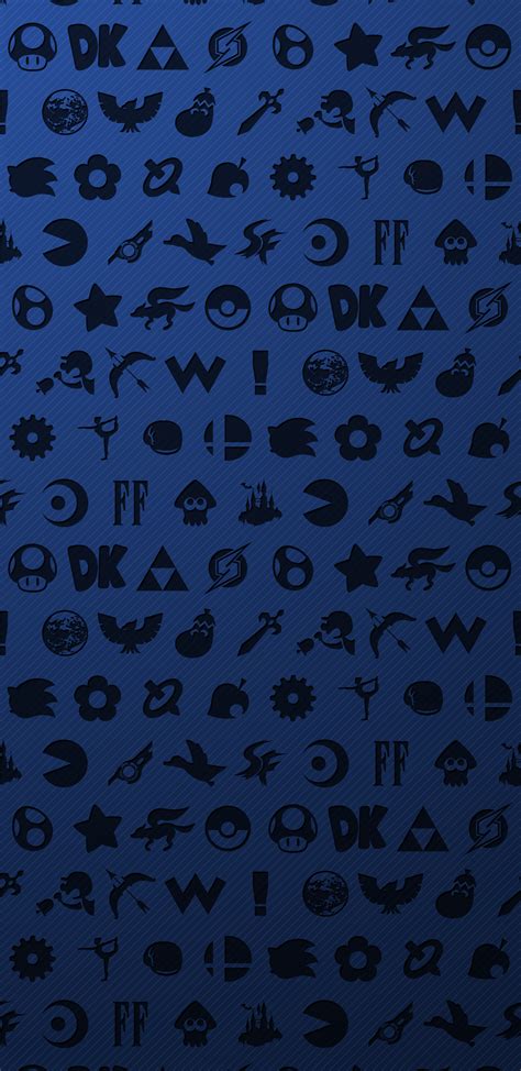 Illussion Iphone Smash Bros Logo Wallpaper