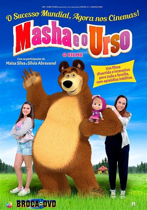 Masha E O Urso O Filme 2017 Capa Filme Dvd Teddy Bear Teddy Bear
