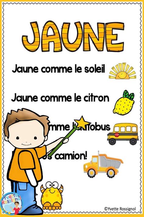 Teach French Colors In Early French Immersion With These Simple Poems