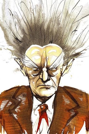 Edgard Varèse American Composer Of French Origin Caricature Giclee