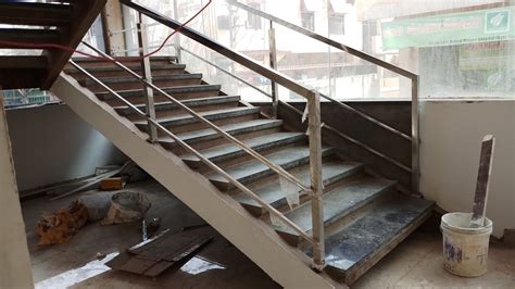 Steel Pan Stairs Concrete Fill Dayhome