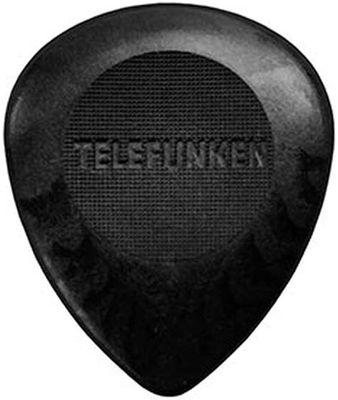 Telefunken Graphite Enriched Delrin 3mm Circle Bass Picks6