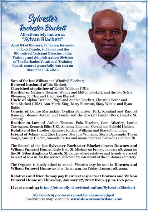Sylvester James Funeral